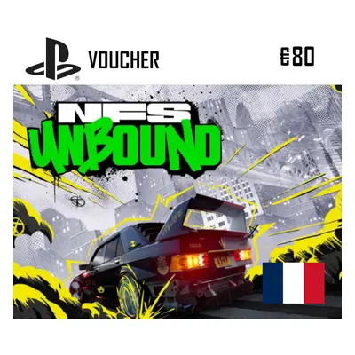 Need for Speed Unbound PlayStation Network Card €80 FR