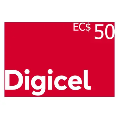 Digicel EC$50 Mobile Top-up VC