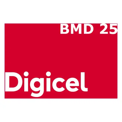 Digicel 25 BMD Mobile Top-up BM