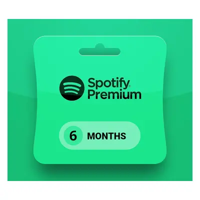 Spotify 6-month Premium Gift Card AU