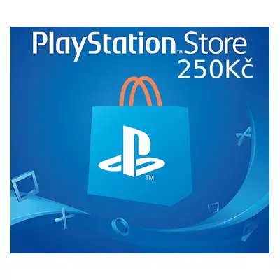 PlayStation Network Card 250 Kč CZ