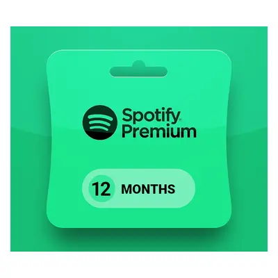 Spotify 12-month Premium Gift Card DZ