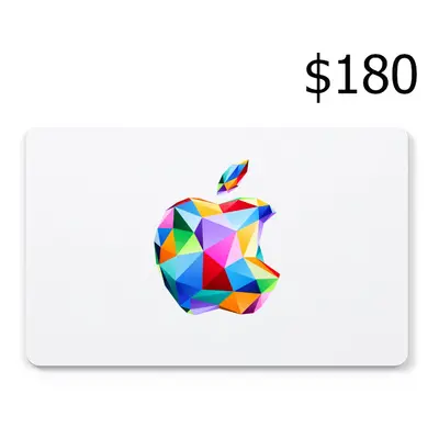 Apple $180 Gift Card US