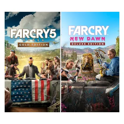 Far Cry 5 Gold Edition + Far Cry New Dawn Deluxe Edition Ultimate Bundle PS4/PS5 Account