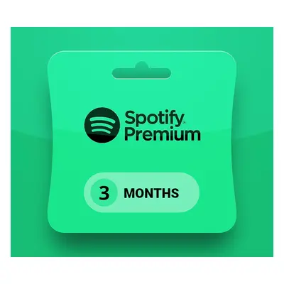 Spotify 3-month Premium Gift Card ID