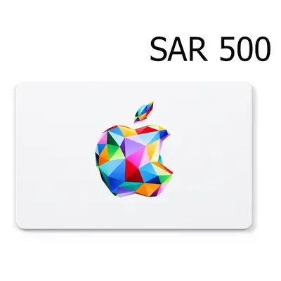 Apple 500 SAR Gift Card SA