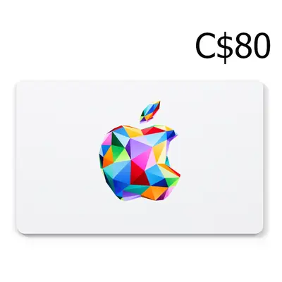 Apple C$80 Gift Card CA