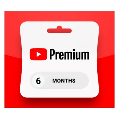 YouTube Premium 6 Months Subscription Account