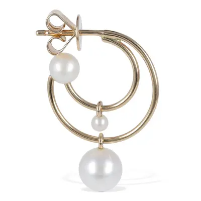 Sophie Bille Brahe | Women 14kt Petit Bain Pearl Mono Earring Pearl/gold