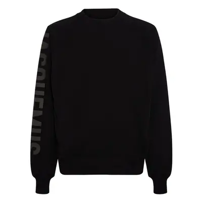 Jacquemus | Men Le Crewneck Typo Sweatshirt Black