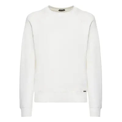 Tom Ford | Men Vintage Garment Dyed Cotton Sweatshirt White