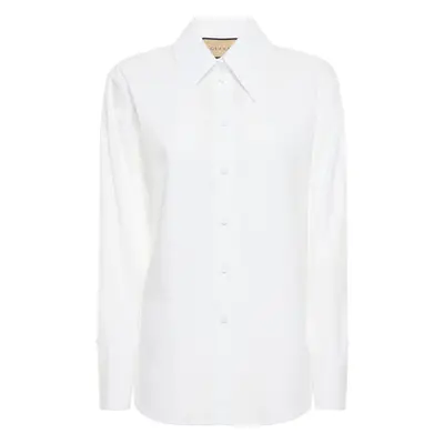 Gucci | Women Cotton Poplin Shirt White
