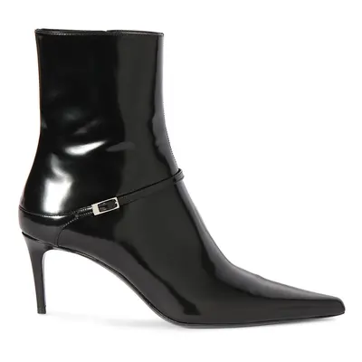 Saint Laurent | Women 70mm Vendome Leather Ankle Boots Black