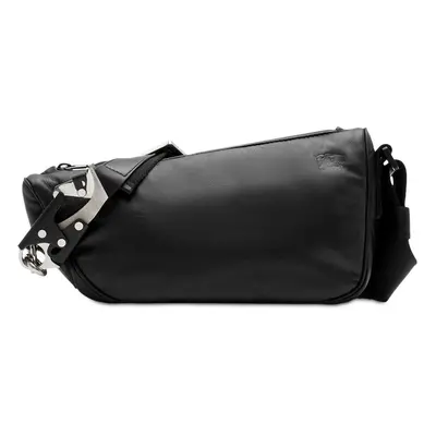 Burberry | Men Ml Shield Leather Crossbody Bag Black