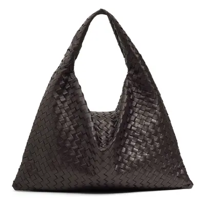 Bottega Veneta | Women Large Hop Leather Shoulder Bag Fondant