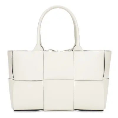 Bottega Veneta | Women Small Arco Leather Tote Bag White