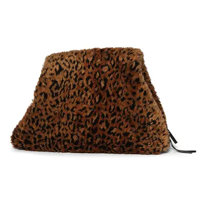 Balenciaga | Women Medium Faux Fur Puffer Bag Brown