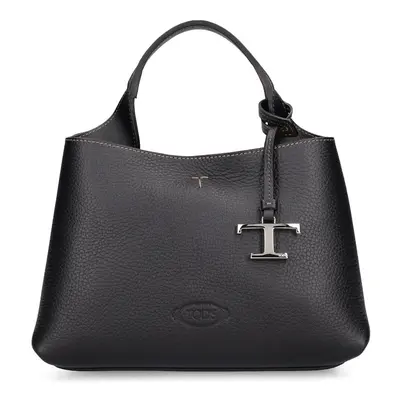 Tod's | Women Micro Top Handle Leather Bag Black