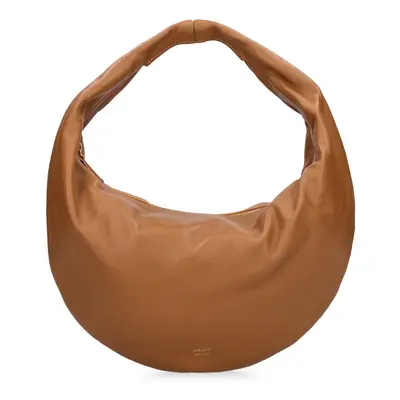 Khaite | Women Medium Olivia Leather Hobo Bag Nougat