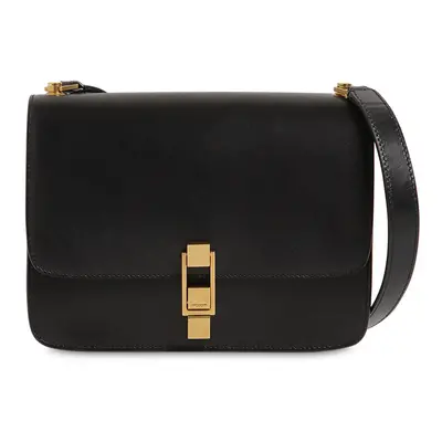 Saint Laurent | Women Carré Leather Shoulder Bag Black