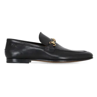 Gucci | Men Jordaan Horsebit Leather Loafers Black