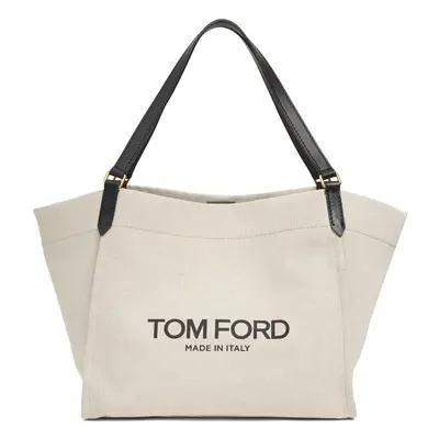 Tom Ford | Women Large Amalfi Canvas Tote Bag Rope/black