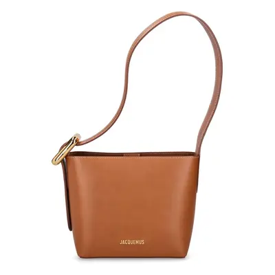 Jacquemus | Women Le Petit Regalo Leather Shoulder Bag Light Brown