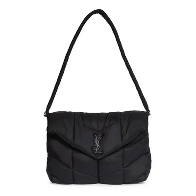 Saint Laurent | Men Nylon Puffer Bag Black