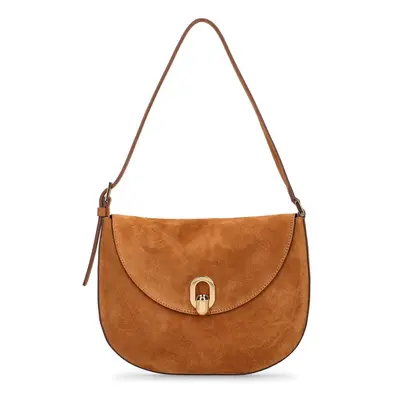 Savette | Women The Tondo Suede Leather Hobo Bag Saddle