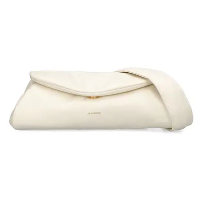 Jil Sander | Women Small Cannolo Padded Leather Bag Eggshell