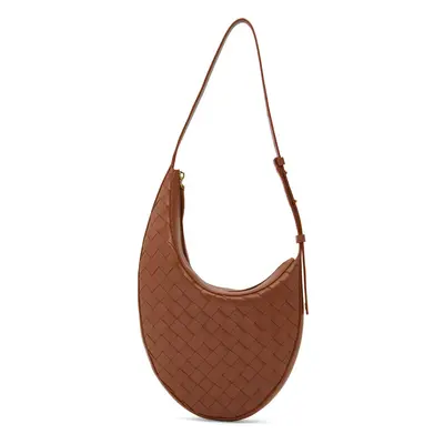 Bottega Veneta | Women Small Drop Leather Shoulder Bag Wood