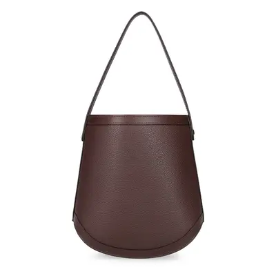 Savette | Women Bucket Leather Shoulder Bag Brown