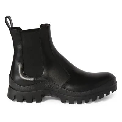 The Row | Women 20mm Greta Leather Ankle Boots Black
