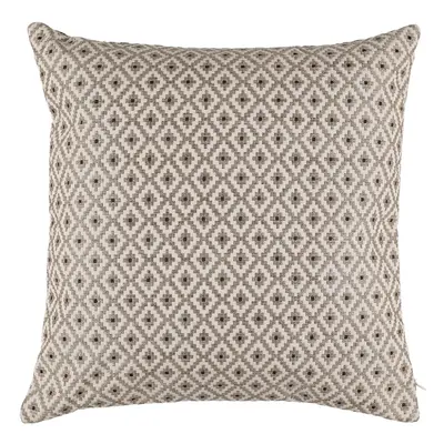 Frette | Home Luxury Domino Cushion Naturale/umber