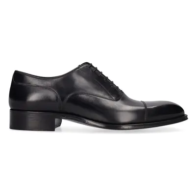 Tom Ford | Men Claydon Burnished Leather Lace-up Shoes Black