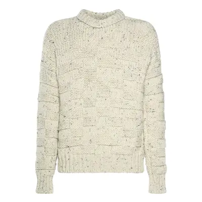 Bottega Veneta | Men Intreccio Graphic Shetland Wool Sweater String