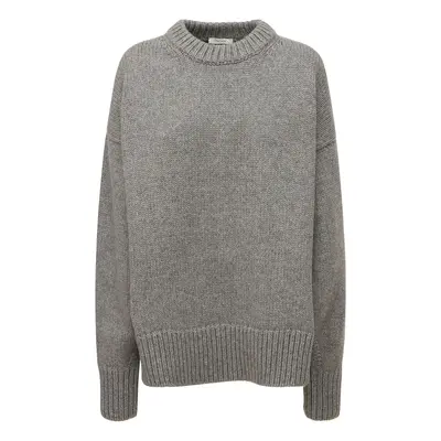 The Row | Women Ophelia Wool & Cashmere Knit Sweater Grey