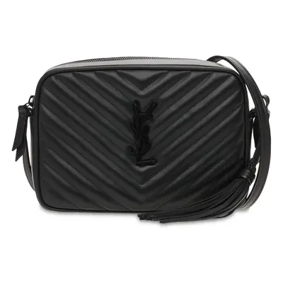 Saint Laurent | Women Lou Quilted Leather Camera Bag Black