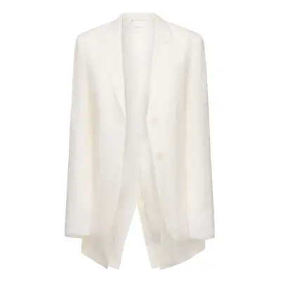 Sportmax | Women Acacia1234 Cotton & Linen Blazer White