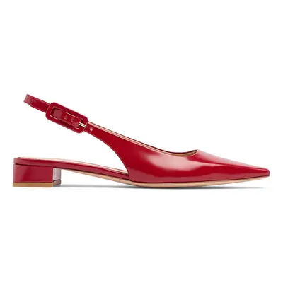 20mm Tokio Leather Slingback Flats