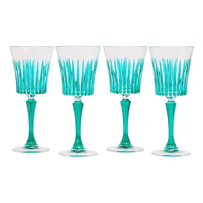 Set Of Hand-painted Wine Glasses