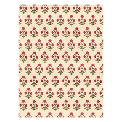 Floral Spread Printed Wallpaper