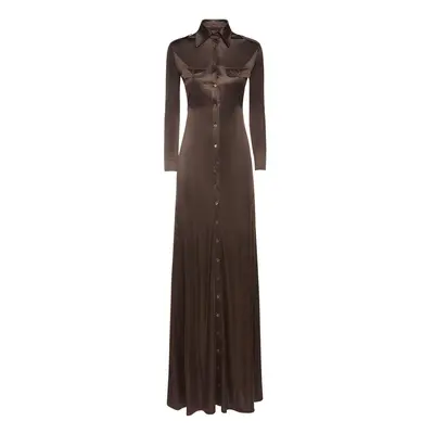 Shimmery Jersey Long Dress