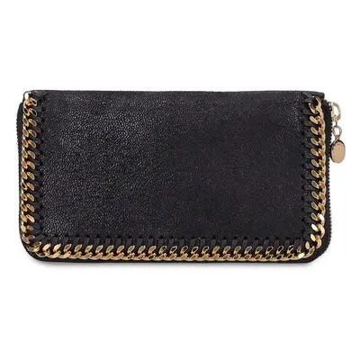 Falabella Shaggy Faux Leather Wallet