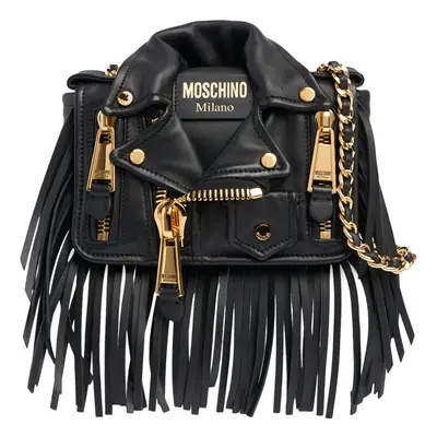 Biker Fringed Napa Shoulder Bag