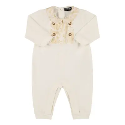 Cotton Jersey Romper W/ Insert