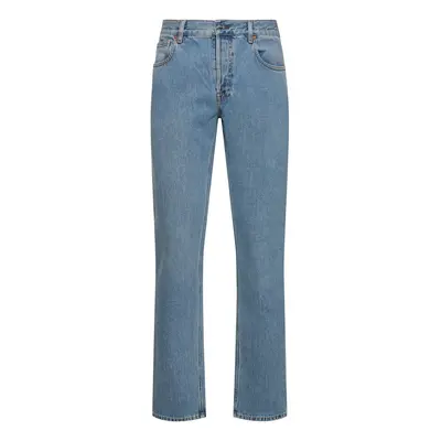 New Tapered Cotton Denim Jeans