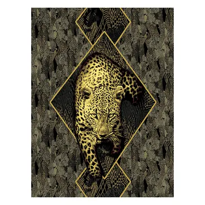 Gold Foil Printed Wallpaper