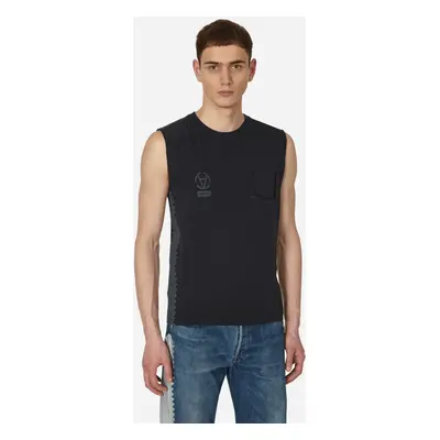 Slam Jam Muscle Tank Top Black