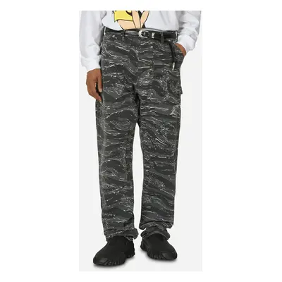 Tiger Camo Work Pants Black